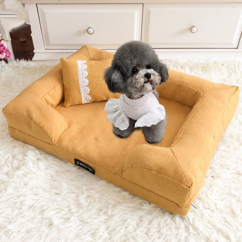 Pet Kennel Spring And Summer Removable