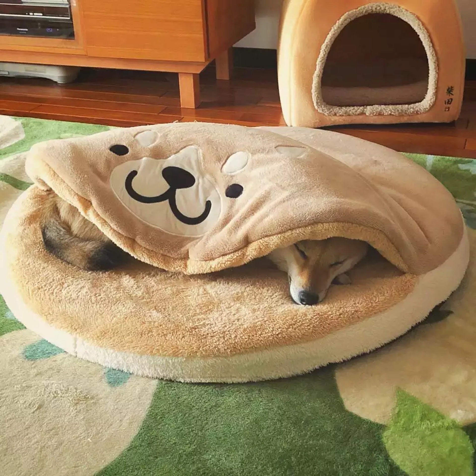 Doghouse Corgi Teddy Plush