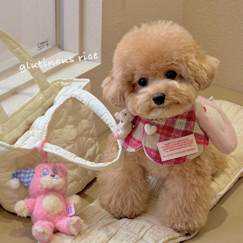Dogs And Cats Pet Scarf Saliva Towel Decoration