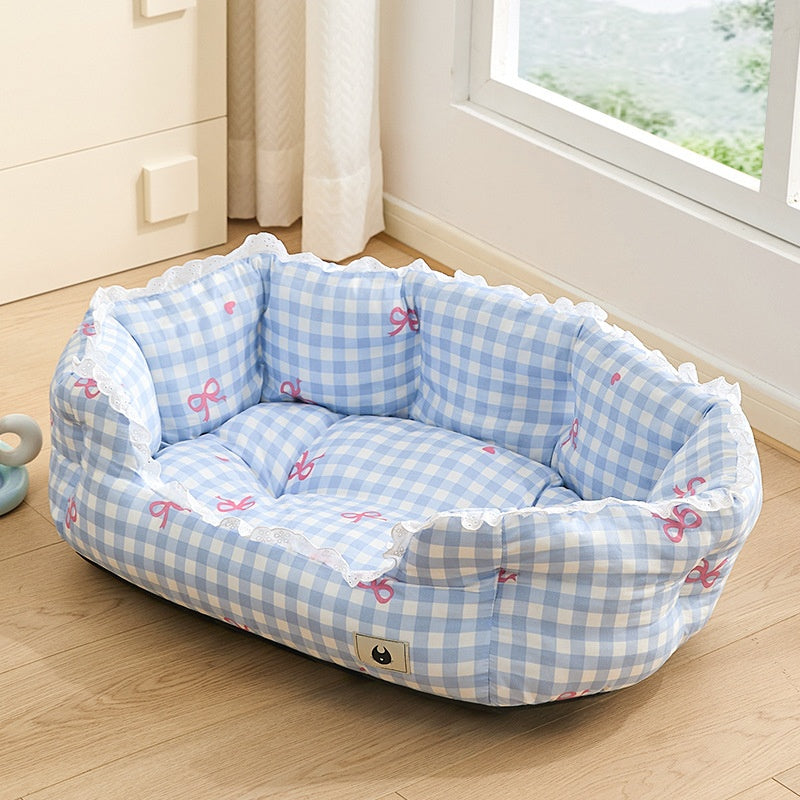 Semi-enclosed Pet Kennel For Small Dogs In All Seasons Of Summer