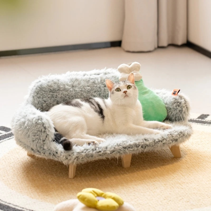 Wooden Pet Bed Kennel Dogs And Cats