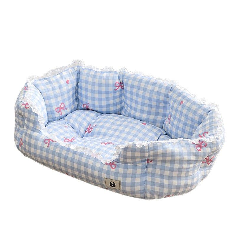 Semi-enclosed Pet Kennel For Small Dogs In All Seasons Of Summer