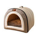 Autumn And Winter Dog Plain Quilted Portable