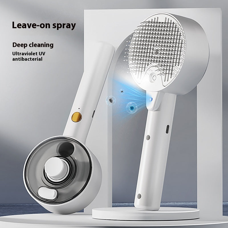 Animal Hair Remover Brush Dog And Cat Steam Brush Pet