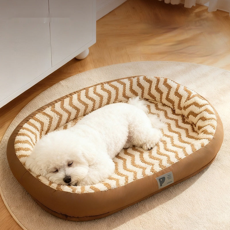 Oval Plush Bed