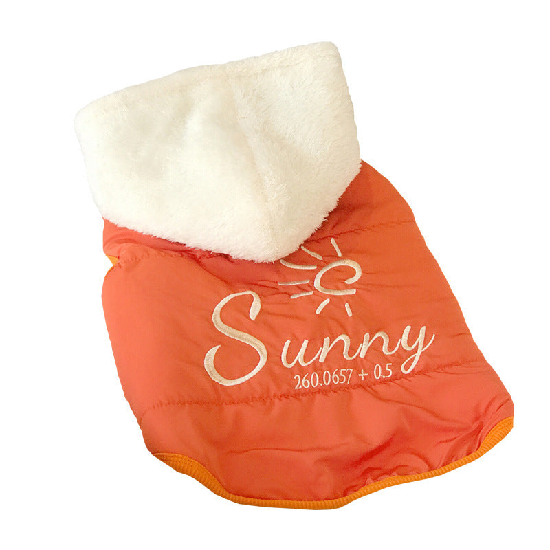 Pet Winter Cotton Dress Dogs